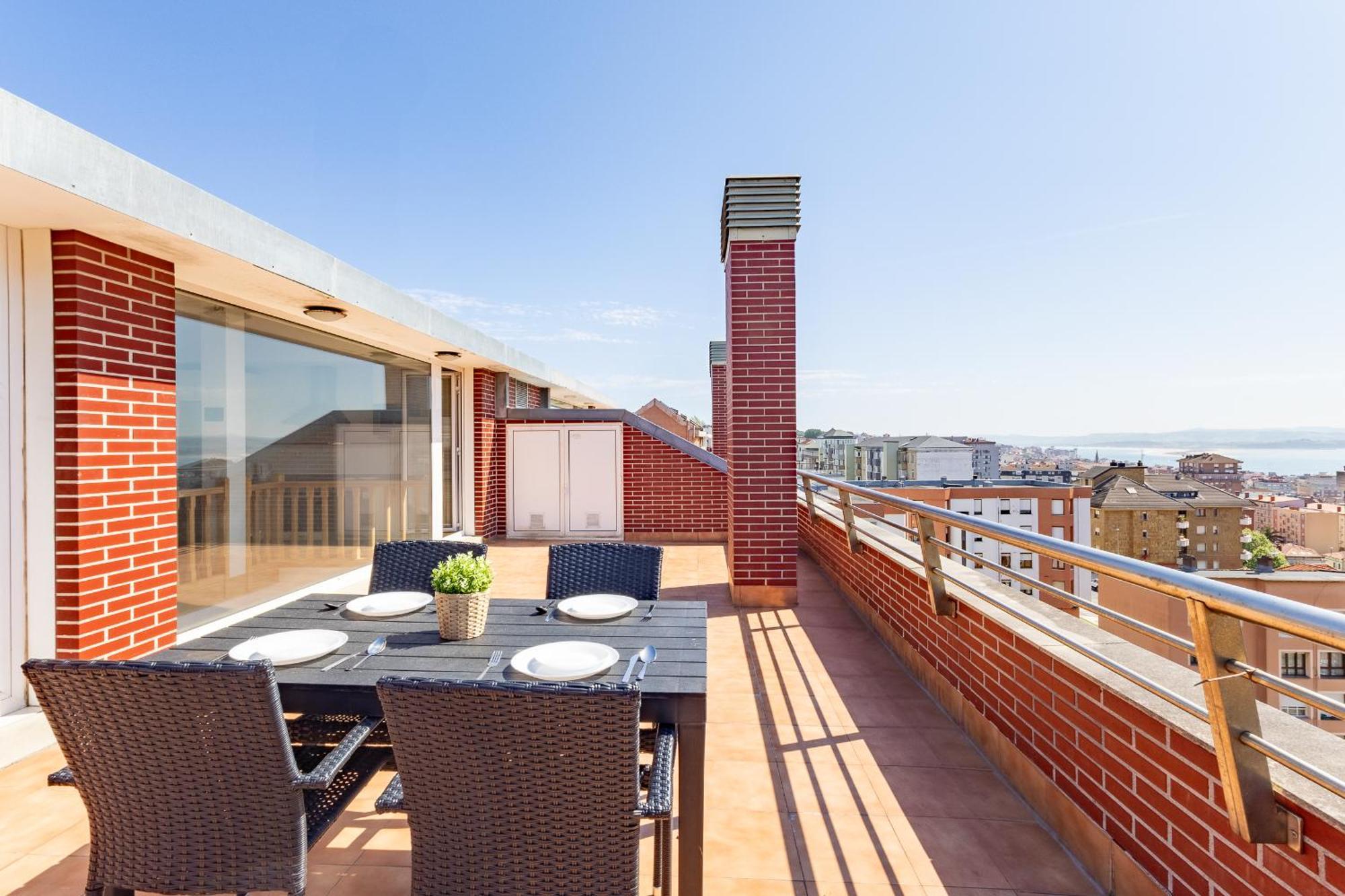 Atico Duplex Costa Norte Santender Kültér fotó