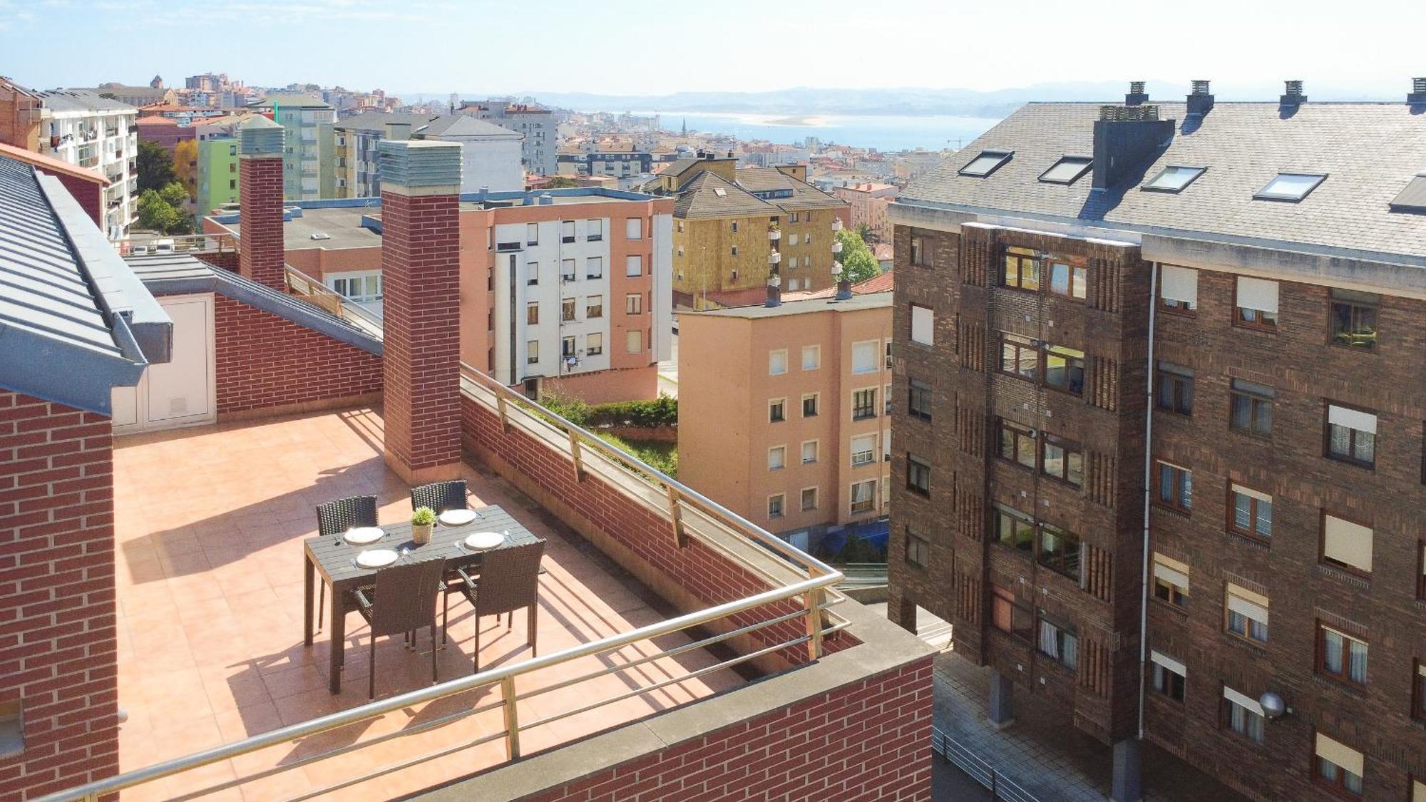 Atico Duplex Costa Norte Santender Kültér fotó